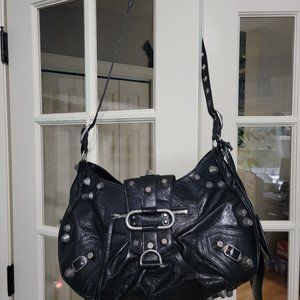 Balenciaga Large Le Cagole Black Shoulder Bag Never Used